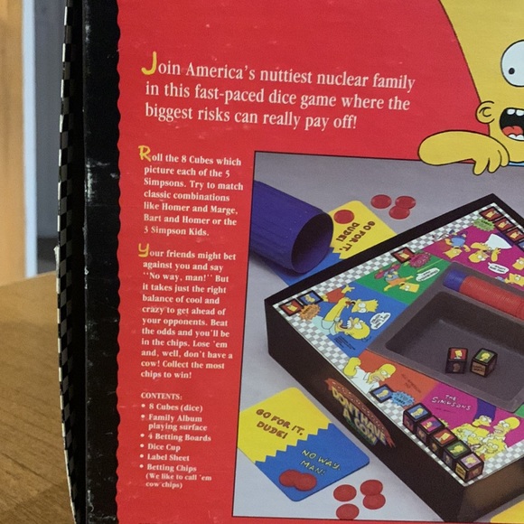 The simpsons Dont Have A cow game vintage - Picture 4 of 7